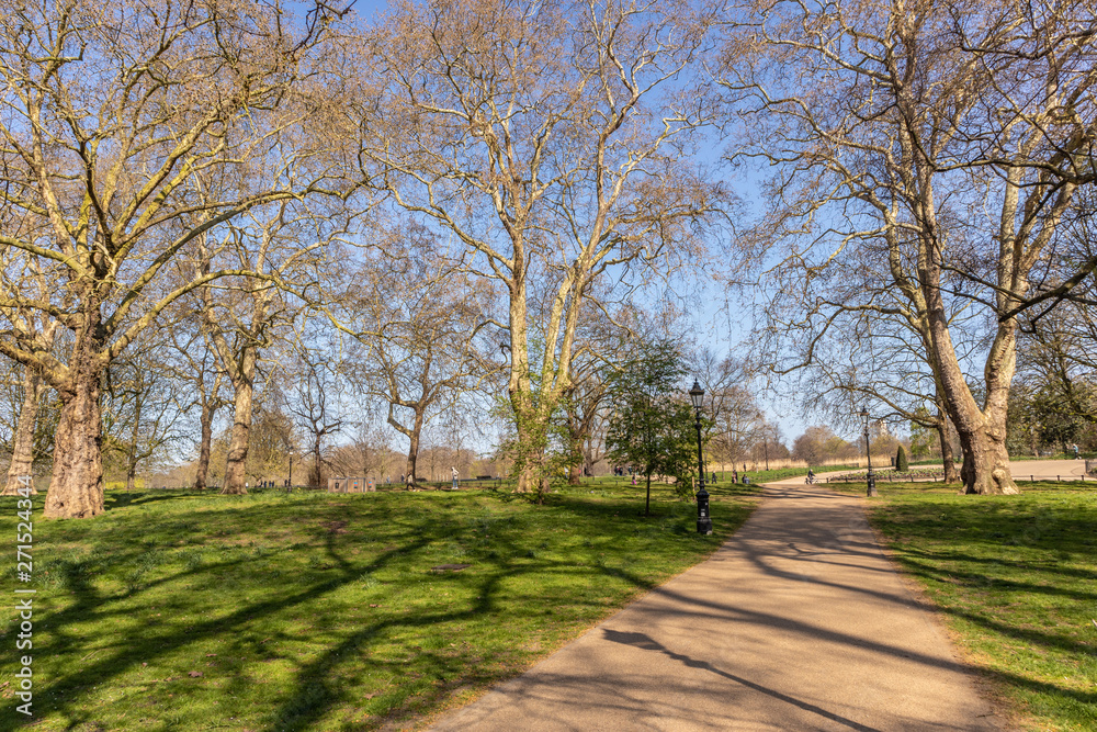 Hyde Park in London, England