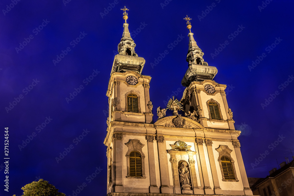 Fototapeta premium St Annes Church in Budapest