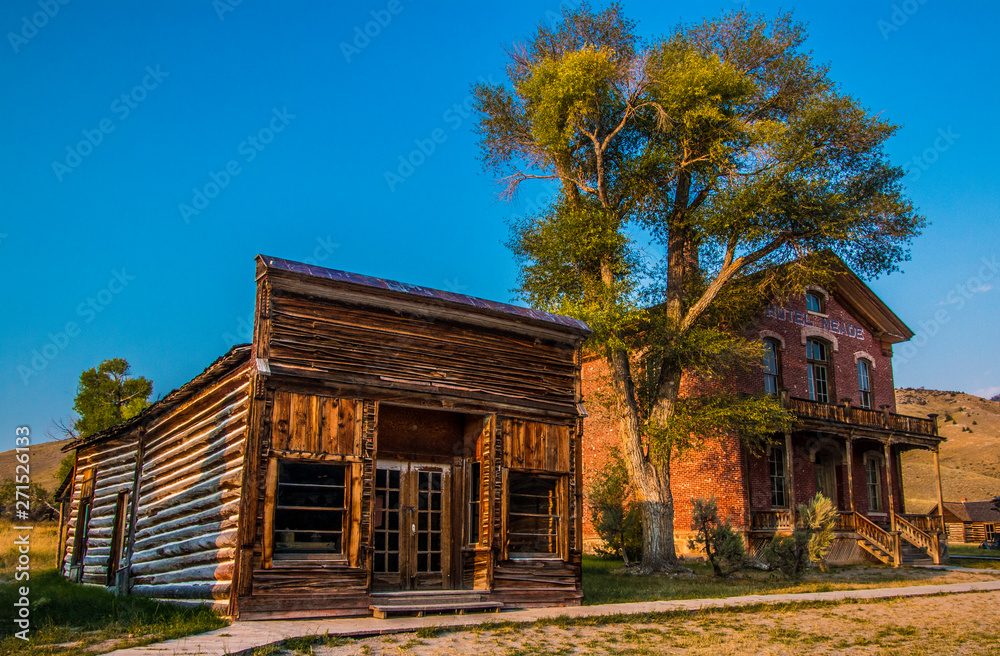Obraz premium Bannick Ghost Town State Park, Montana