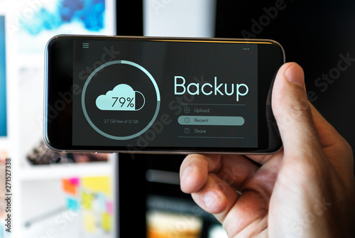 Bilde på lerret Online backup