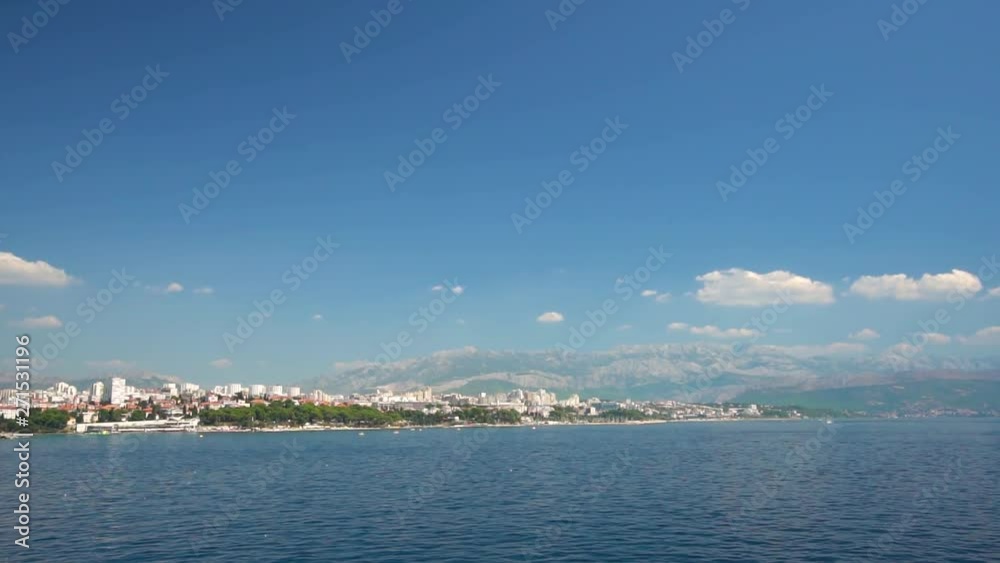 Picturesque of the town Split in Croatia Europe Picturesque of the town Split in Croatia Europe