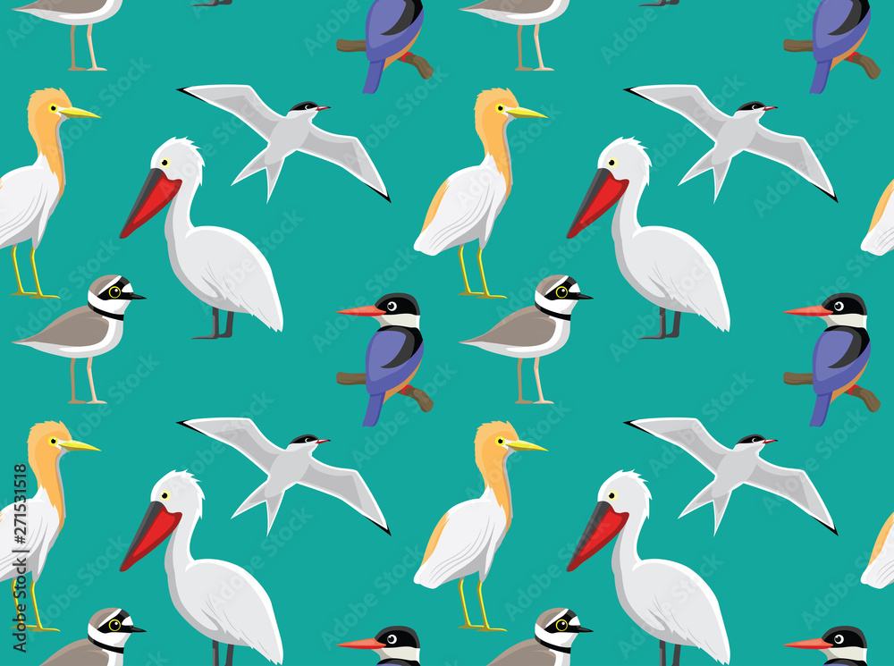 Obraz premium Random Asian Birds Wallpaper 4