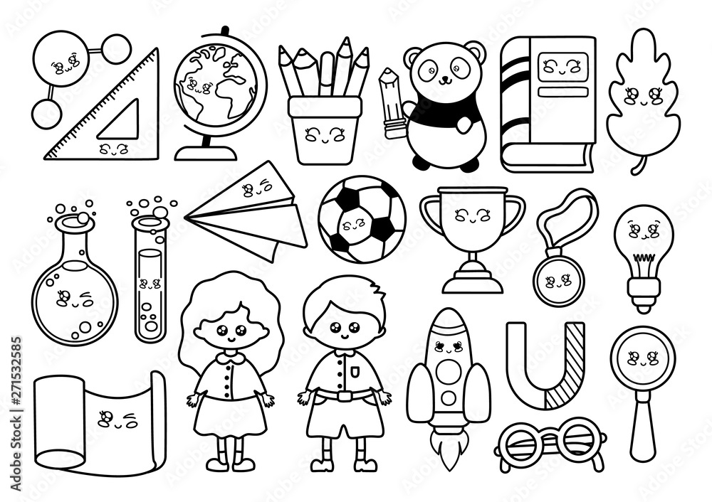 Back to School Kawaii Back to School Kawaii
