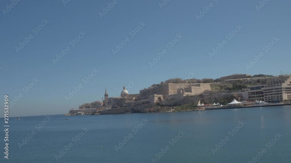 Overlooking the Valletta Malta circa March 2019 Overlooking the Valletta Malta circa March 2019