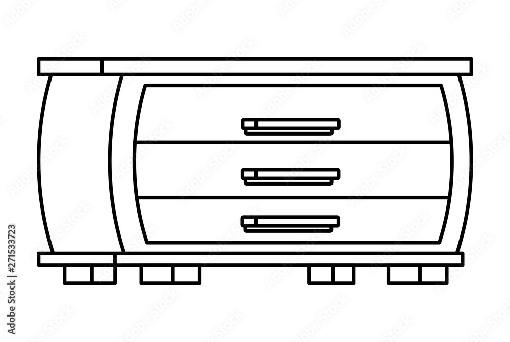 clothes cupboard icon cartoon isolated black and white clothes cupboard icon cartoon isolated black and white
