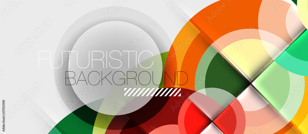 Circular geometrical design template Circular geometrical design template