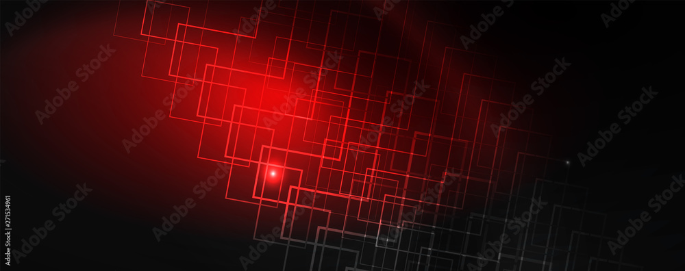 Shiny neon techno template. Neon lines background, 80s style laser rays