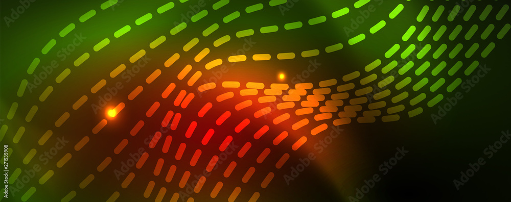 Shiny neon vector wave line abstract background, motion concept Shiny neon vector wave line abstract background, motion concept