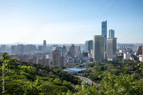China Dalian city landscape © daizuoxin