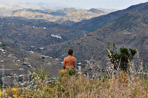 in the mountains