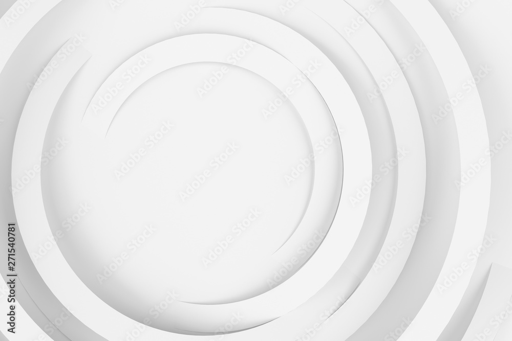 Abstract volume background with the image of a random rotating thin rings. 3D illustration Abstract volume background with the image of a random rotating thin rings. 3D illustration