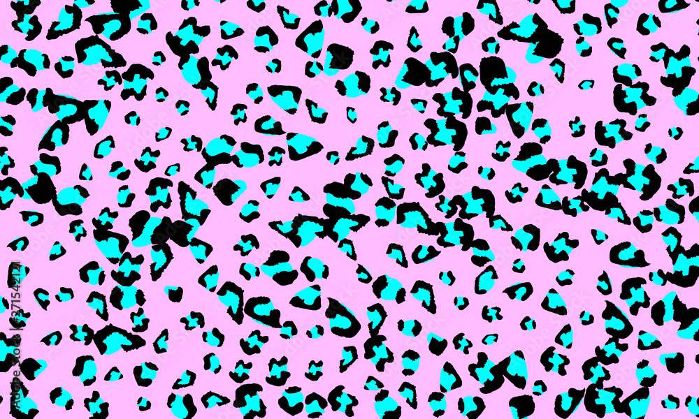 Pink leopard print design. Animal skin pattern. Pink leopard print design. Animal skin pattern.