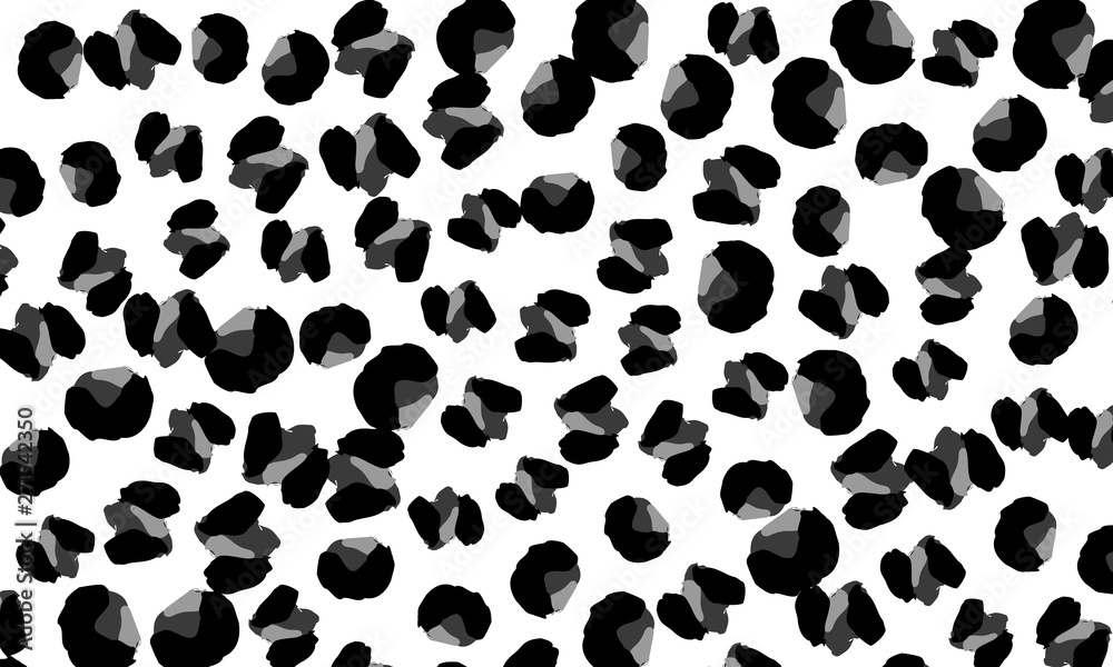 Fototapeta premium Leopard print. Animal skin pattern.