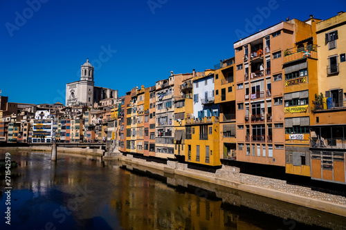 Girona, beautiful city of Catalonia ,Spain called the little Florence © VEOy.com