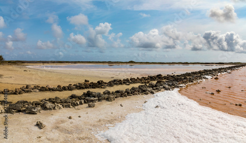 Salzproduktion auf der Insel Bonaire  Saline
