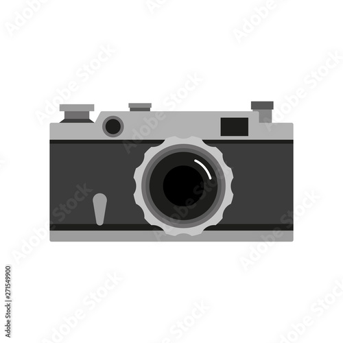 A camera icon. Vector