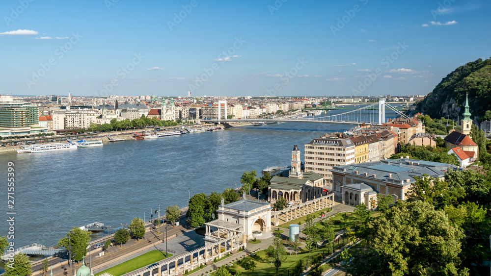 View Of Budapest From Buda Castle, Hungary