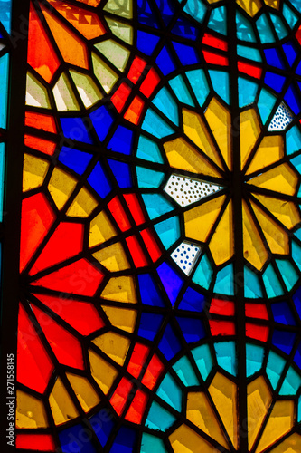 multicolored glass pattern mosaic background