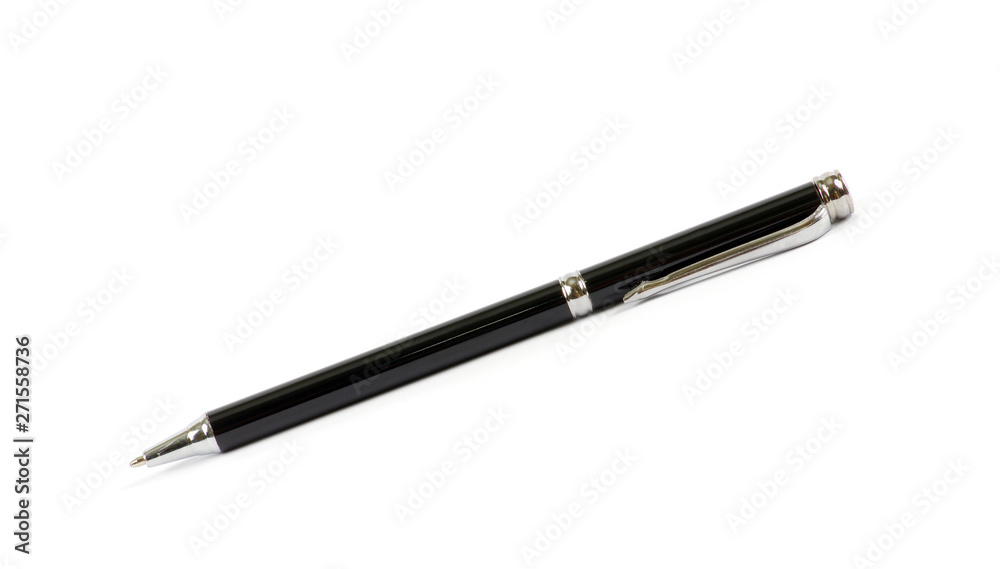 Black Pen Isolated On White background Black Pen Isolated On White background