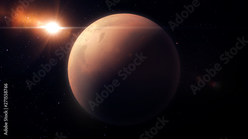 Fototapeta Naklejka Na Ścianę i Meble -  Mars