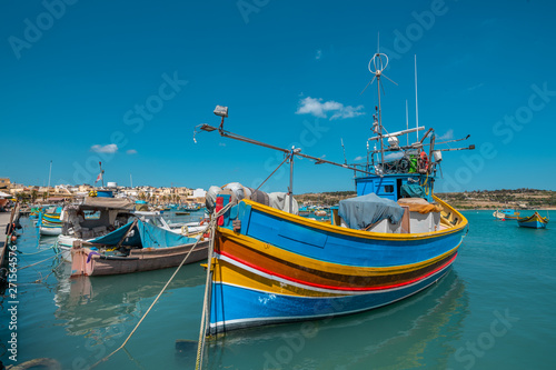 Marsaxlokk, Malta - Colourful fishing boats in Marsaxlokk © Robert