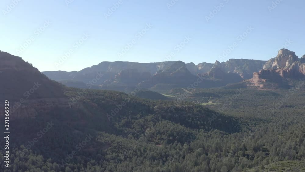 Sweeping Shot of Canyons and Plains Sweeping Shot of Canyons and Plains