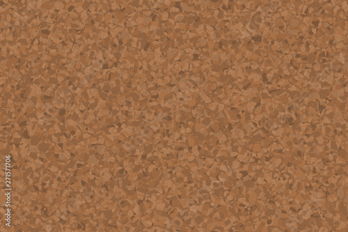 Cork notice board. Natural cork texture. Top view background 