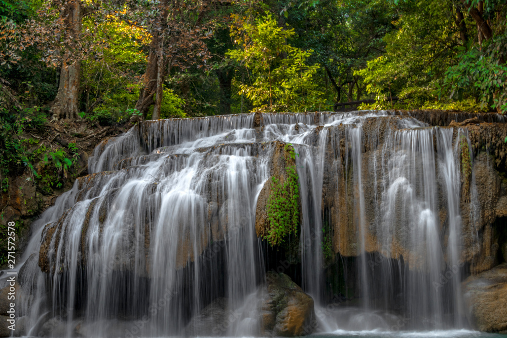 Thailand Waterfall Kanchaburi Jungle Paradise