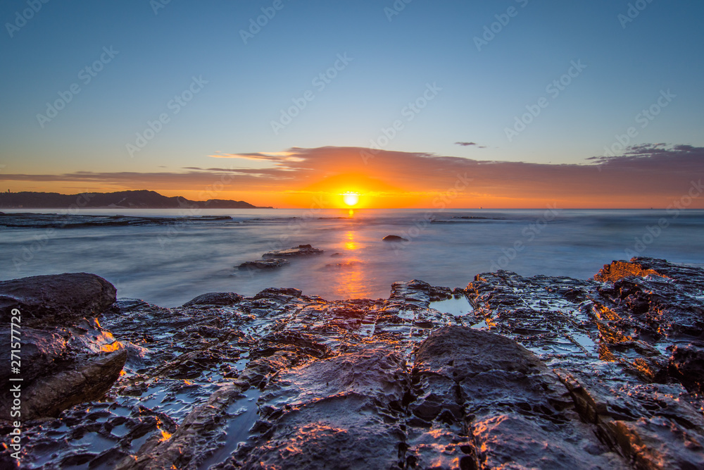 Fototapeta premium Sunrise Indian Ocean