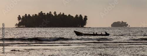 Aguja Island, San Blas archipelago, Kuna Yala Region, Panama, Central America, America photo