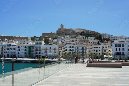 Unesco World Heritage site.Dalt Vila.Ibiza Island.Spain.