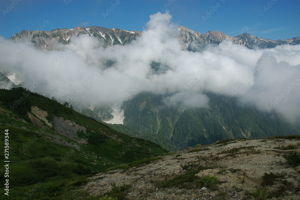 唐松岳登山