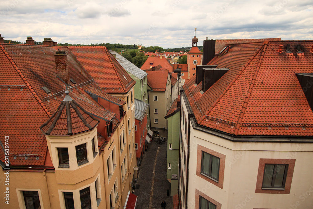Dächer der Regensburger Altstadt