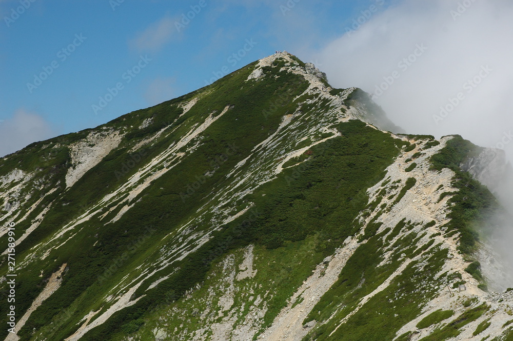 唐松岳登山