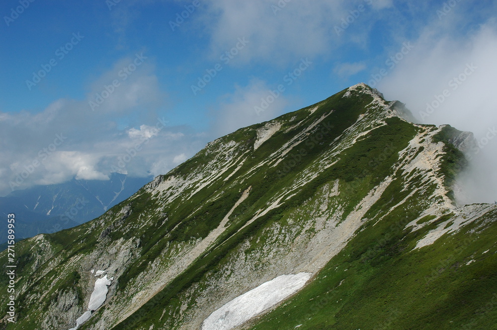 唐松岳登山