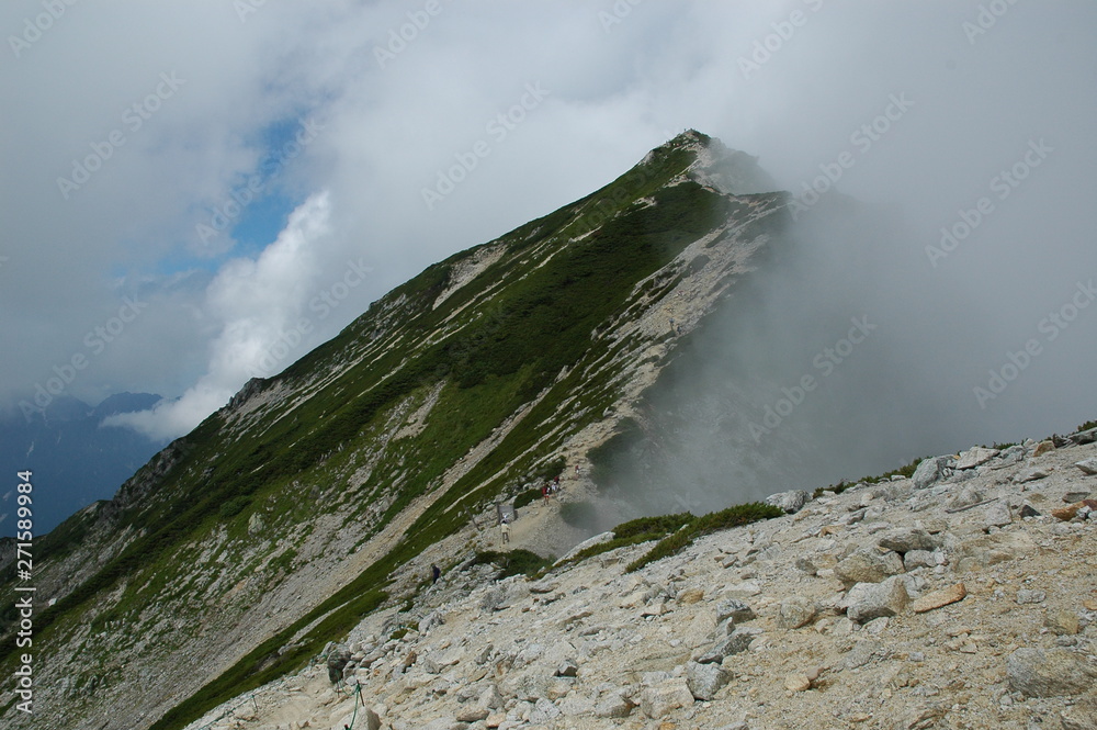 唐松岳登山