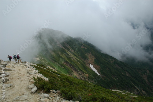 唐松岳登山