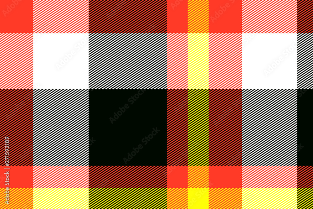 Checkered pattern in Scottish style. Tartan. A classic Christmas geometric pattern. Woolen red fabric Checkered pattern in Scottish style. Tartan. A classic Christmas geometric pattern. Woolen red fabric