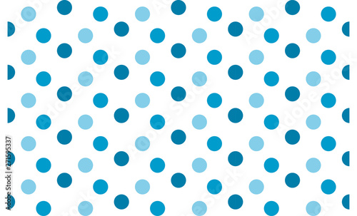 Fondo frío con círculos azules.