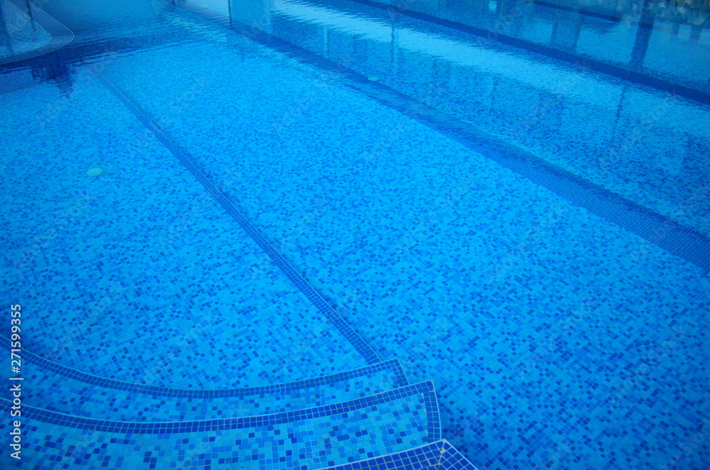 Obraz premium swimming pool in a hotel in the Bulgarian town of Malko Tarnovo
