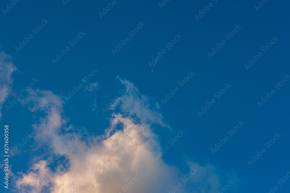 Clouds flowing quietly in the morning of Japan Clouds flowing quietly in the morning of Japan