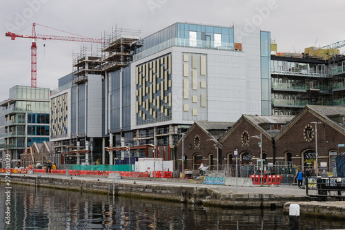 Photography Dublin Docklands, Hanover Quay