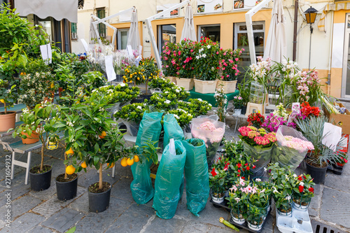 Market of flowers