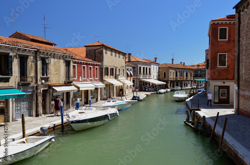 view of a channel on murano island in italy © Сергій Вовк