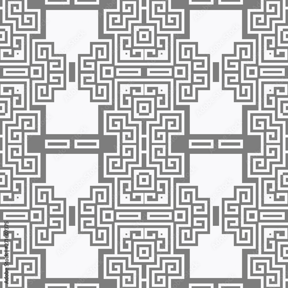 Grey and white pattern with simple design