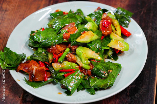fresh vegetable salad