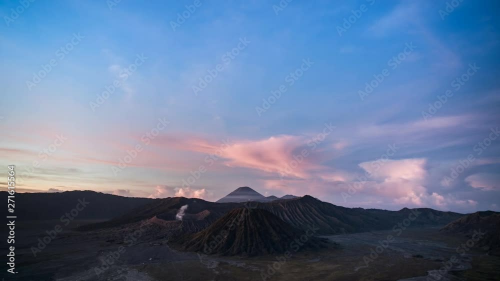 Mount Bromo under the star time-lapse., Lockdown. Mount Bromo under the star time-lapse., Lockdown.