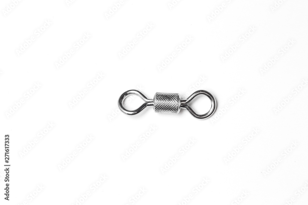swivel with carbine on a white background swivel with carbine on a white background