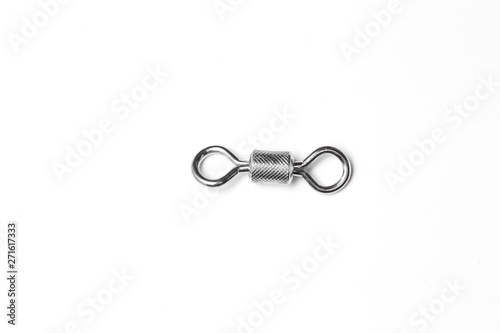 swivel with carbine on a white background