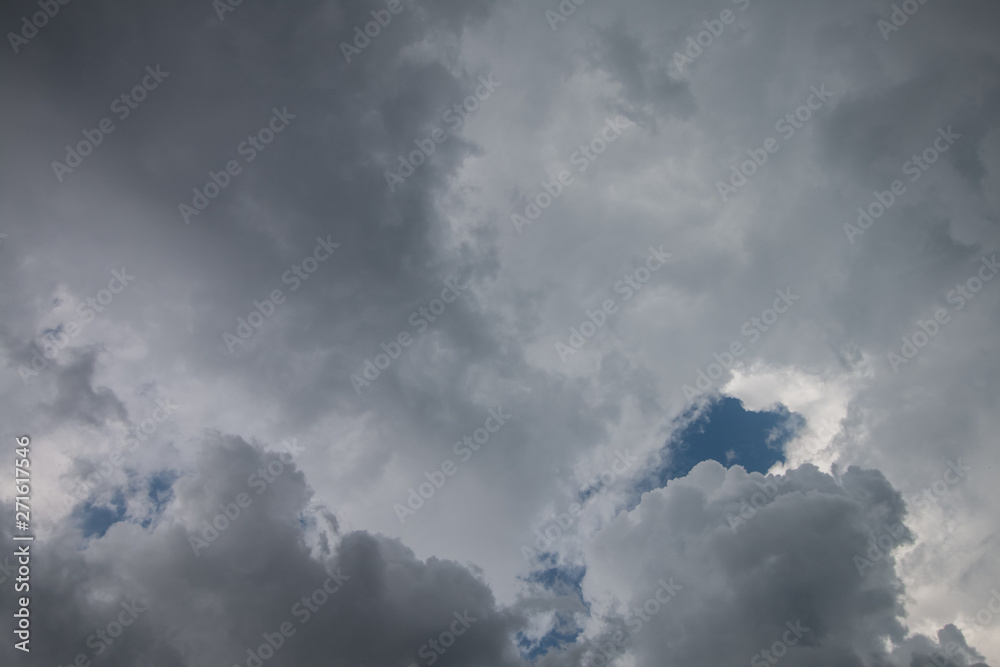 clouds in the sky rainy season